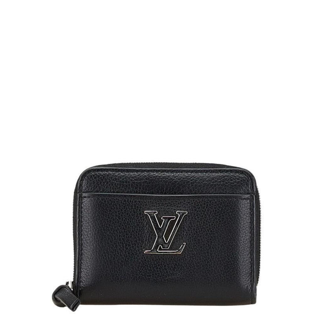 Louis Vuitton Zippy Coin Purse Lockme Coin Case Black